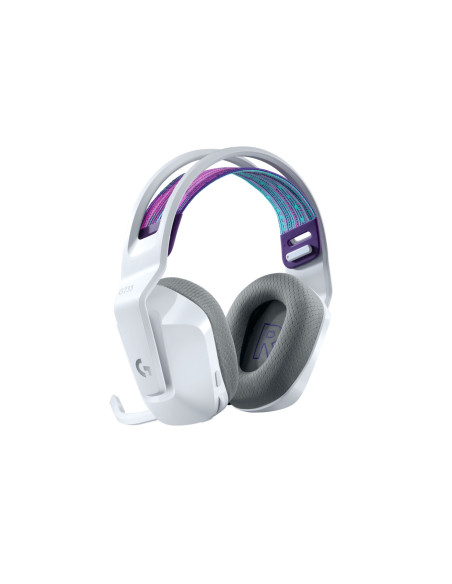 LOGITECH G733 LIGHTSPEED Wireless RGB Gaming Headset - WHITE - 2.4GHZ - EMEA, "981-000883"