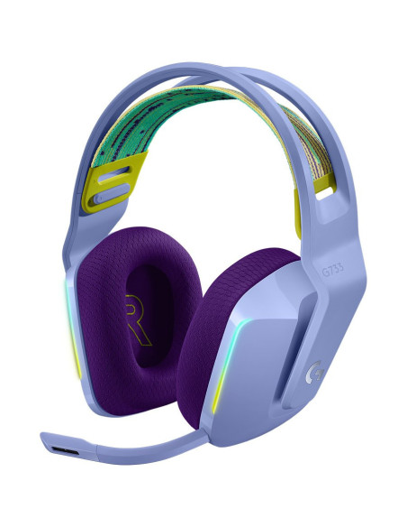 LOGITECH G733 LightSpeed Headset - LILAC - EMEA "981-000890"