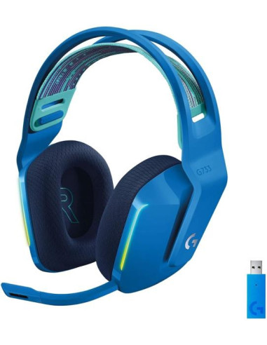 LOGITECH G733 LIGHTSPEED Wireless RGB Gaming...