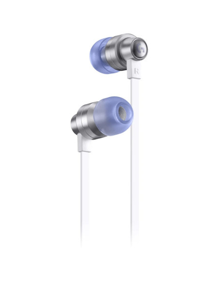 LOGITECH G333 Gaming Earphones - WHITE - 3.5 MM - EMEA, "981-000930"