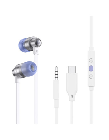 LOGITECH G333 Gaming Earphones - WHITE - 3.5 MM...