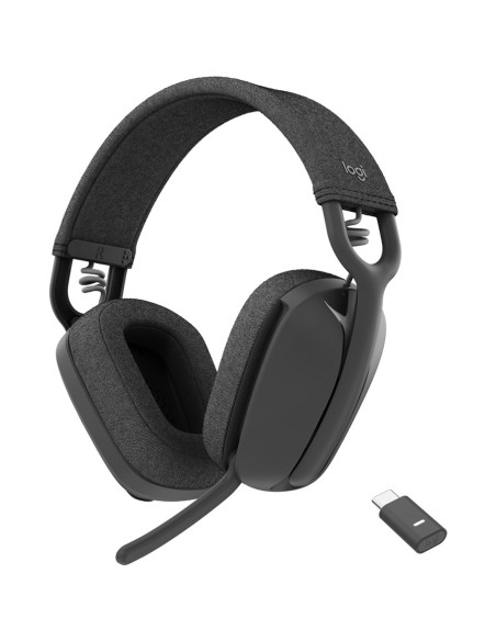 LOGITECH Zone Vibe Wireless UC Headset Graphite "981-001199"