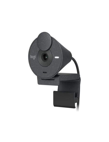 LOGITECH Brio 300 Full HD webcam - GRAPHITE - USB "960-001436"