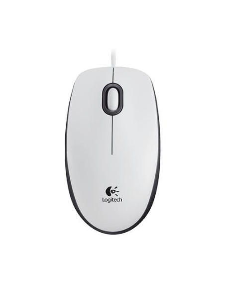 MOUSE USB OPTICAL M100/WHITE 910-006764 LOGITECH "910-006764"