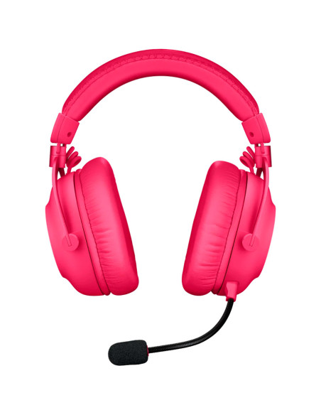 LOGITECH G PRO X2 LIGHTSPEED Wireless Gaming Headset - Blue Mic - MAGENTA "981-001275"