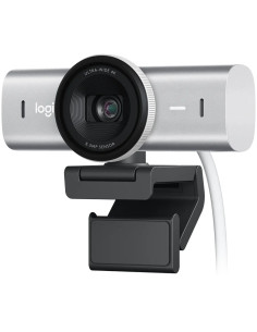 LOGITECH MX Brio 4K Ultra HD Webcam - PALE GREY - 2.4GHZ...