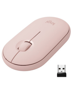 LOGITECH Pebble Mouse 2 M350s - TONAL ROSE - BT - N/A -...