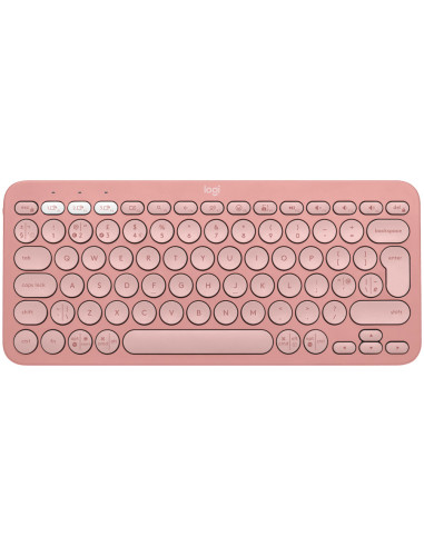 LOGITECH Pebble Keys 2 K380s - TONAL ROSE -...