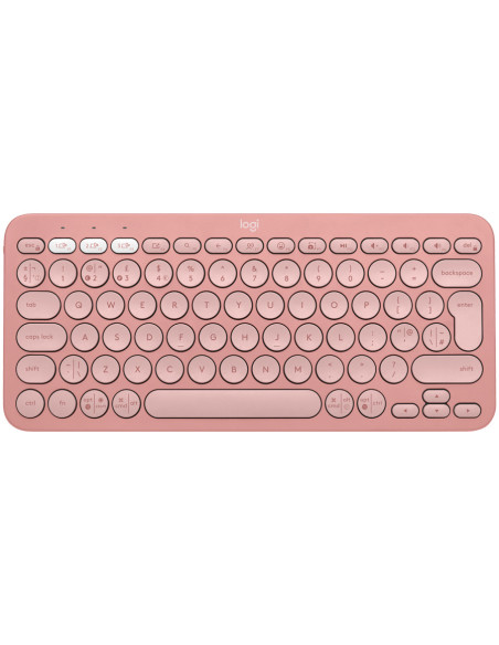 LOGITECH Pebble Keys 2 K380s - TONAL ROSE - (US) INTL - BT - N/A - INTNL-973 - UNIVERSAL "920-011853"