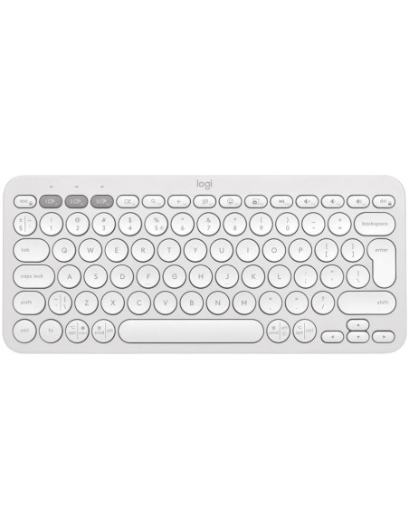Tastatura Bluetooth Logitech Pebble Keys 2 K380s, Multi-Device, Tonal White 45507172, "920-011852"