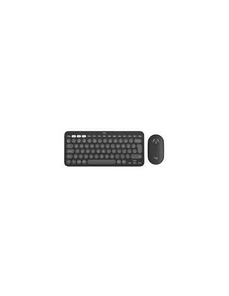 KEYBOARD +MOUSE COMBO PEBBLE 2/GRAPHITE 920-012239 LOGITECH "920-012239"
