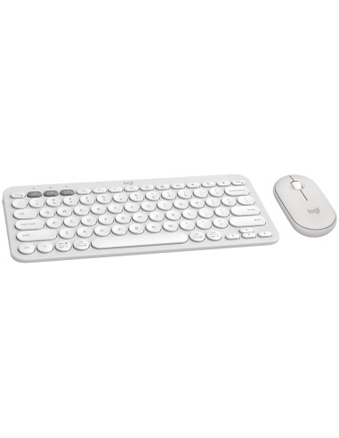 LOGITECH Pebble 2 Combo - TONAL WHITE - (US)...