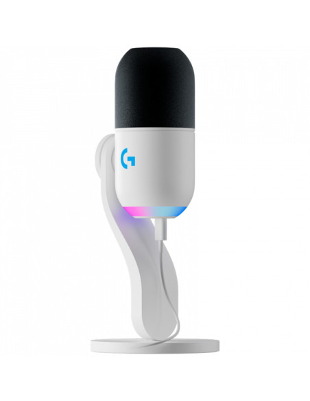 LOGITECH G Yeti GX RGB Gaming Microphone - LIGHTSYNC - OFF WHITE - USB "988-000576"