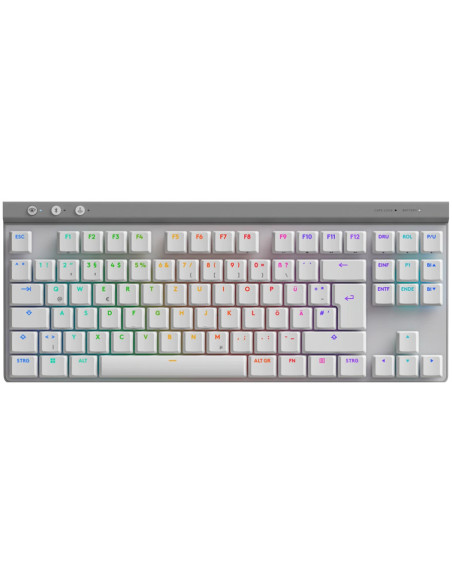 LOGITECH G515 LIGHTSPEED TKL - WHITE - US INTL - 2.4GHZ/BT- EMEA28i-935 - TACTILE "920-012539"