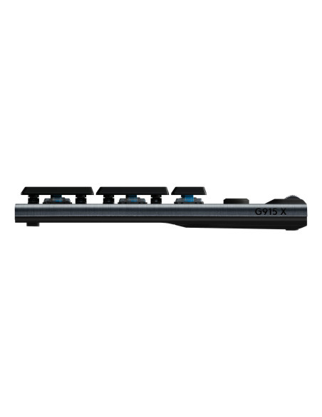 LOGITECH G915 X LIGHTSPEED Wireless Gaming Keyboard - BLACK - US INTL - 2.4GHZ/BT - EMEA28i-935 - CLICKY "920-012709"