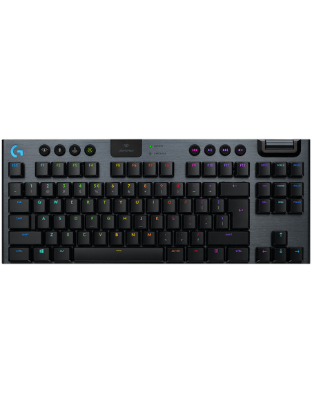 LOGITECH G915 X LIGHTSPEED TKL Wireless Gaming Keyboard - BLACK - US INTL - 2.4GHZ/BT - EMEA28i-935 - CLICKY "920-012757"