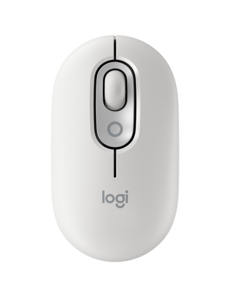 LOGITECH POP Mouse with emoji - OFF-WHITE - BT - EMEA28i-935 - FY25,TERRA "910-007411"