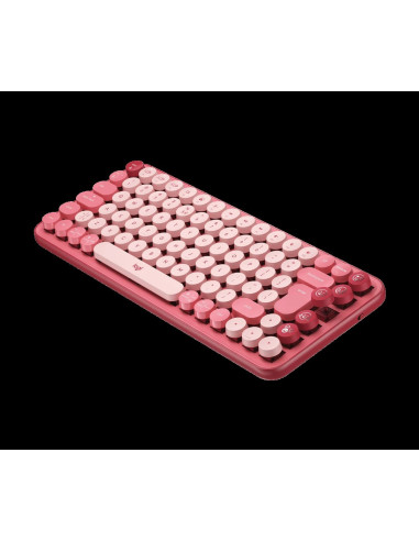 LOGITECH POP ICON KEYS - ROSE - US INTL - BT -...