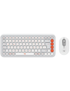 LOGITECH POP ICON COMBO - OFF WHITE - US INTL - BT -... 2