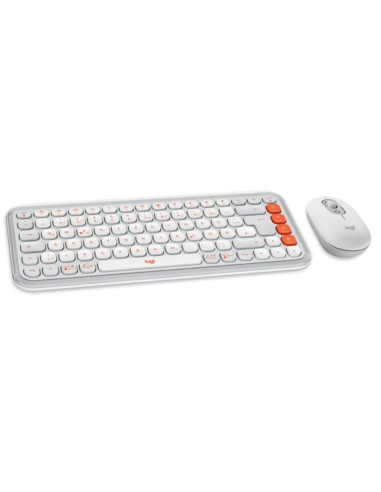 LOGITECH POP ICON COMBO - OFF WHITE - US INTL -...
