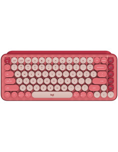 LOGITECH POP ICON COMBO - ROSE - US INTL - BT - INTNL-973...