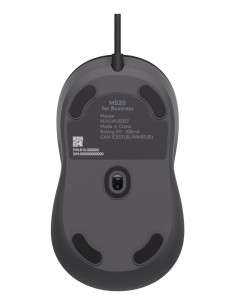 Mouse USB Mouse M520 black f. Business "910-007511" 2