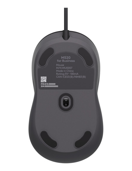 Mouse USB Mouse M520 black f. Business "910-007511"