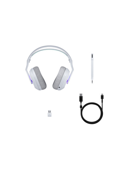LOGITECH G522 LIGHTSPEED Wireless Gaming Headset - WHITE - EMEA28i-935 - 2.4GHZ "981-001550"