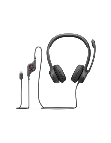 Casti H390 USB-C Black "981-001576"
