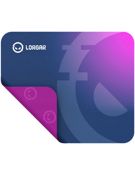 Lorgar Main 133, Gaming mouse pad, High-speed surface, Purple anti-slip rubber base, size: 360mm x 300mm x 3mm, weight 0.2kg "LR