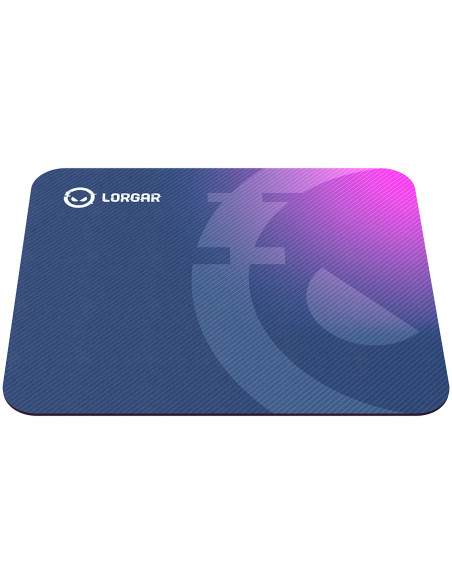 Lorgar Main 133, Gaming mouse pad, High-speed surface, Purple anti-slip rubber base, size: 360mm x 300mm x 3mm, weight 0.2kg "LR