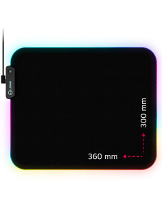 Lorgar Steller 913, Gaming mouse pad, High-speed surface,...