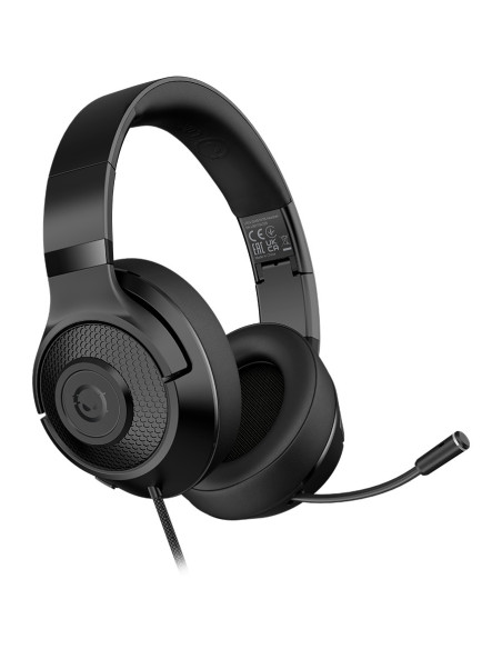 LORGAR Noah 101, Gaming headset with microphone, 3.5mm jack connection, cable length 2m, foldable design, PU leather ear pads, s
