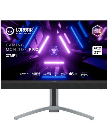 LORGAR 27MP1, UHD MiniLED Gaming Monitor Pro,...