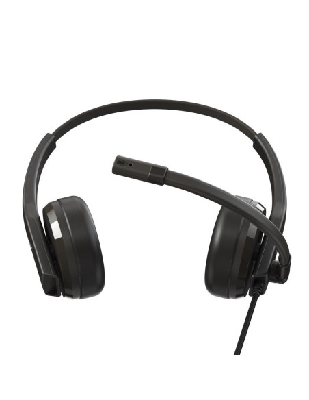 CREATIVE HS-230 Office Headset w/Noise-cancelling Mic, 3.5 mm AUX, USB Adapter "51EF1110AA000"