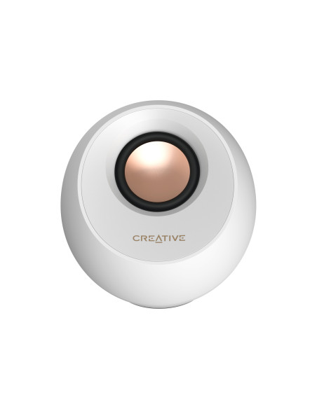 CREATIVE PEBBLE PRO 2.0 Speakers - white "51MF1710AA003"
