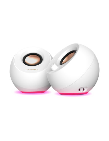 CREATIVE PEBBLE PRO 2.0 Speakers - white...