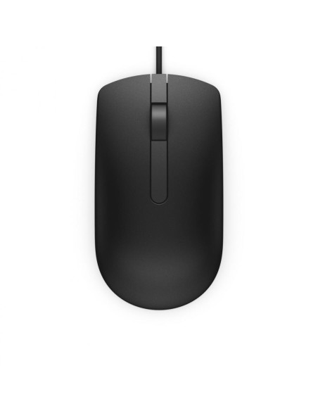 MOUSE DELL, "MS116", PC sau NB, cu fir, USB, optic, 1000 dpi, butoane/scroll 3/1, , negru, "570-AAIR"
