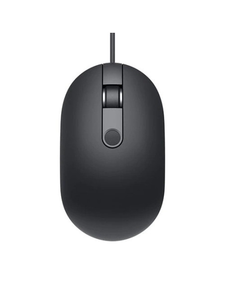 MOUSE DELL, "MS819", PC sau NB, cu fir, USB, optic, 1000 dpi, butoane/scroll 3/1, fingerprint Reader, negru, "570-AARY"