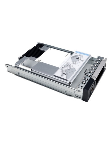 Dell - 480GB SSD SATA 6Gbps Read Intensive 512e 2.5in with 3.5in HYB carrier, 1DWPD, CK "345-BJSM-05"