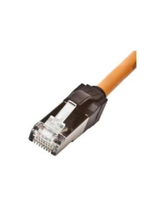 PATCH CORD S/FTP NEXANS, Cat6a, cupru, 5 m, portocaliu,...