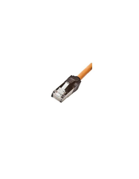 PATCH CORD S/FTP NEXANS, Cat6a, cupru, 2 m, portocaliu, AWG23, "N10G.P1B020OK"