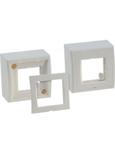 Nexans Doza aplicata pentru modul 45x45 alb LANmark,...