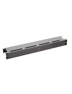 Organizator cabluri cu capac 1U negru, "N102.117BK"