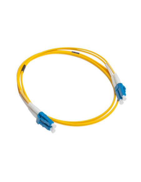 Nexans Patch cord FO 2 metri LSZH Galben LANmark Singlemode Duplex LC-LC Slimflex, "N122.4LLY2"