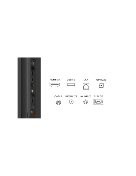 Qled TV 4K 75(190cm) TCL 75T7B (Model "75T7B"