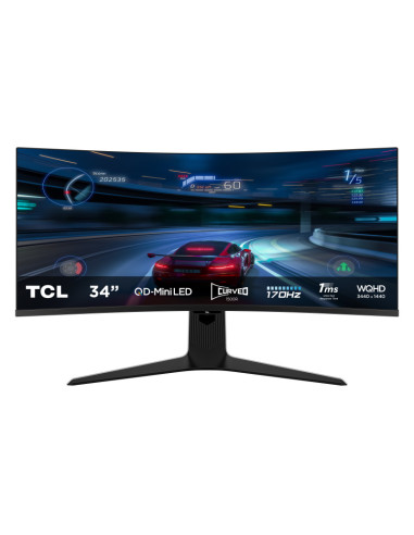 Monitor TCL 34" 34R83Q "34R83Q"