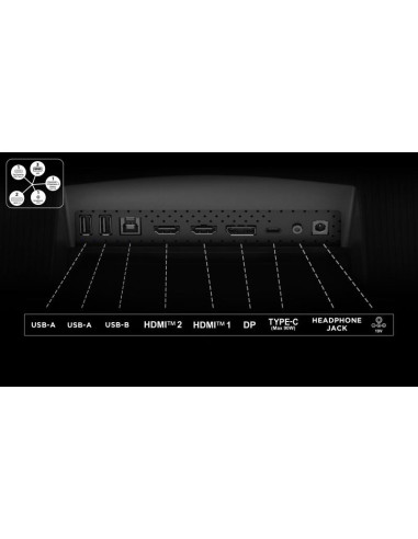 Monitor TCL 34" 34R83Q "34R83Q"