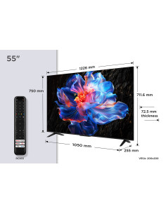 LED TV 4K 55(139 cm) TCL 55V6C "55V6C" 2