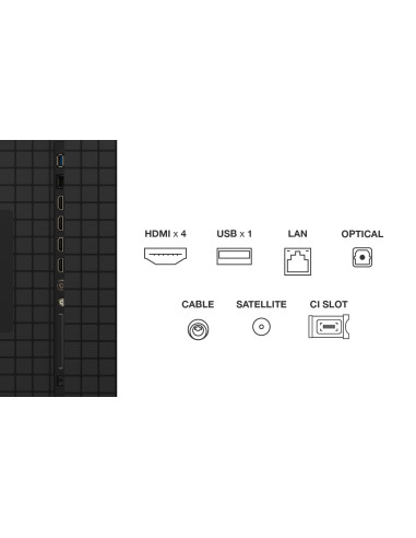 Mini LED TV 4K 85(215 cm) TCL 85Q8C "85Q8C"